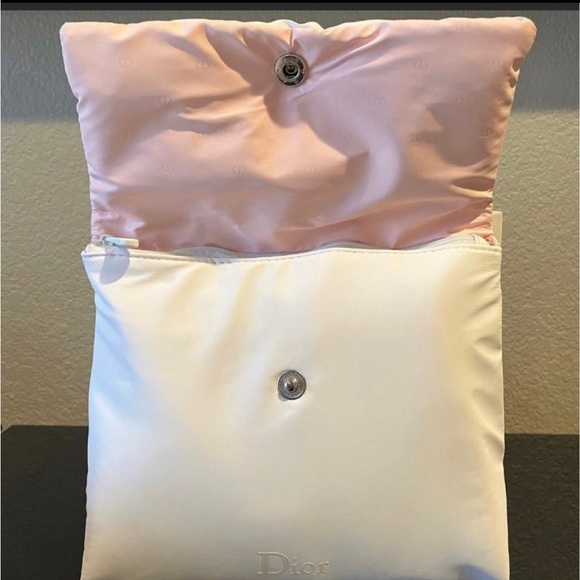 Dior Pillow Pouch Cosmetic Bag Diorshow Mascara Black Rouge 999 Dreamskin - Picture 9 of 12